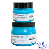 [ LA ] Mặt nạ đất sét giảm bã nhờn cho tóc & da đầu dư dầu L'OREAL 2 in 1 Scalp Advanced 500ml