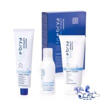 [ LA ] Thuốc duỗi tóc tơ mảnh không cần kẹp nhiệt Inebrya Italy Kit 3