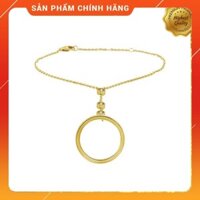 💍 Lắc tay kèm nhẫn Linking Circle J'admire bạc 925 cao cấp mạ Vàng đính đá Cubic Zirconia trắng 💎