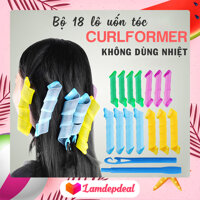 ♥ Lamdepdeal - Bộ uốn tóc không dùng nhiệt Curlformers - Lô cuốn tóc tạo kiểu tóc xoăn nhanh - Bộ 18 lô đủ dùng cho cả đầu - Dụng cụ làm tóc [bonus]