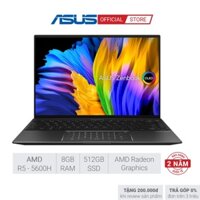[  Laptop Asus Zenbook 14X UM5401QA-KN053W R5-5600H|8G|512G|14'' 2.8K OLED Cảm ứng + Túi ]