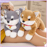 / Lo / 28 / 38 / 50cm Mô Phỏng Chó Sang Trọng Gối Quà Tặng Giáng Sinh Thú Nhồi Bông Chó Corgi Shiba Inu Trang Trí Phòng Búp Bê Đáng Yêu