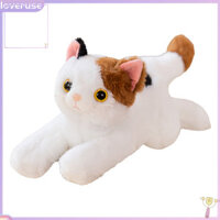 / Lo / Mô Phỏng Búp Bê Mèo 3D Mắt Dễ Dàng Tư Thế Búp Bê Mèo Con Mềm Lông Tơ Sang Trọng Đồng Hành Gối Ngủ Thú Nhồi Bông Búp Bê Trang Trí Đồ Chơi Sang Trọng Quà Tặng Sinh Nhật