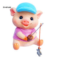 / Lo / Nhựa Heo Con Trang Trí Câu Chuyện Cổ Tích Trang Trí Sân Vườn Tượng Chú Heo Câu Cá Đáng Yêu Để Trang Trí Sân Vườn Tượng Heo Nhỏ Dễ Thương Cho Ao Hoặc Sân Món Quà Hoàn Hảo Cho Người Cá