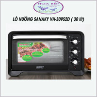 🌻 Lò nướng Sanaky 30 lít VH-309S2D - tiết kiệm điện, công suất 1.600w - BH 2 năm - Hoa bếp