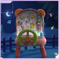 / Lo / Trò chơi giao tiếp giữa cha mẹ và con cái Trò chơi phối hợp mắt Đồ chơi máy Pinball Led có điều khiển âm nhạc và vô lăng Đồ chơi trò chơi điện tử cầm tay vui nhộn dành cho trẻ em và người lớn