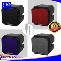 [ LOA KISONLI NEW] - Loa USB 2.0 mini Kisonli i-550- BẢO HÀNH 12 THÁNG( MÀU NGẪU NHIÊN)