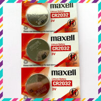 [ loại 1] Pin CR2032/CR2025/CR2016 chính hãng Maxell Nhật, dành cho điều khiển ô tô, xe máy và các thiết bị điện tử khác