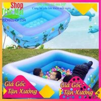 [ Loại Cao Cấp] bể bơi phao Bể bơi mini gia đình 1m2 2 tầng