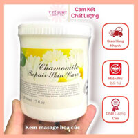( Loại cao cấp kem massage hoa cúc ) Kem massage mặt Hoa Cúc hũ 500g cho spa