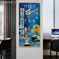 ☋ Lối vào hành lang hành lang lối đi tranh trang trí lịch vạn niên đồng hồ treo tường phòng khách thời trang gia đình 20