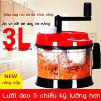 ۞ ✟▼Lớn Bằng Tay Máy Xay Thịt Twister Rau Củ Quả Máy Ép Quay Tay Nhồi Máy Cắt Hiện Vật