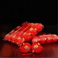 ✨ Lồng đèn Đỏ Dài- Tròn 16 trái màu đỏ  trang trí tết ngày lễ- Treo trang trí Tết✨