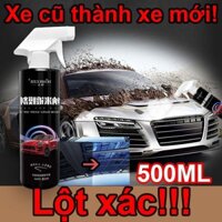 🚓 Lột xác🚓Đánh bóng nano wax ô tô sơn bóng xe ô tô phủ bóng nano xe máy ô tô,nano phục hồi phủ bóng đa năng 500ml