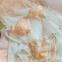 ♥ ♥ Lựa chọn bán chạy ♥ ♥ Bộ áo ngực ren thêu siêu mỏng phong cách Pháp sexy thuần khiết không có gọng, cúp tam giác, lưng đẹp, bộ áo ngực dây mỏng cho các cô gái ♥ ♥