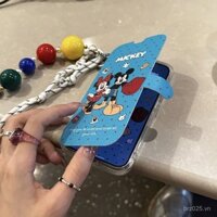 ♥ ♥ Lựa chọn bán chạy ♥ ♥ Ốp điện thoại hoạt hình dễ thương Mickey Minnie tương thích với Apple 14/15 Pro Max iPhone 13 mới 12 nắp gập ♥ ♥