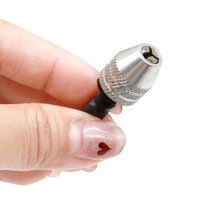 ❈ 🍎 Lục Giác Shank Máy Khoan Mini Ba Ống Mài Điện Phụ Kiện Bộ Đồ Có Thể Điều Chỉnh Kẹp Khoảng Cách Chuck Plus Thanh BH250402G