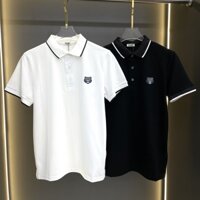 [ Luxury Shop ] Áo polo Kenzo logo thêu mặt hổ sọc viền cổ tay LA 2022 on web