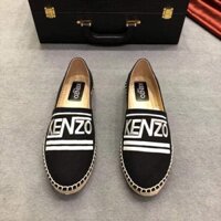 [ Luxury Shop ] Giày Slipon Kenzo đế cói logo thêu LA