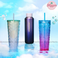 [𝔸𝕦𝕥𝕙𝕖𝕟𝕥𝕚𝕔] Ly Cold Cup STARBUCKS 24Oz (710ml) BST Summer Gradient ☀️🏵️
