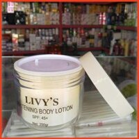 ( Lyngocduyen ) SALE KHỦNG - Kem Body Cao Cấp Livy's - Thailand Lotion Super Whitening Skin