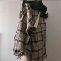 [ Mã 01 ] Áo dạ kẻ nữ giá rẻ. Đẹp