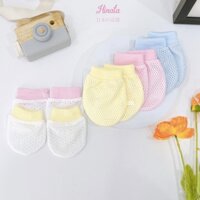 [ Mã HINATA30 giảm 30%] Set 5 bao tay lưới thoáng khí cho trẻ sơ sinh BTA01