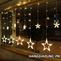 ( MÃ LE13 ) ĐÈN SAO THẢ MÀNH HÌNH - ĐÈN NHÁY NGÔI SAO 5 CÁNH ĐỔI 8 KIỂU NHÁY - MÀU VÀNG ẤM YN23561