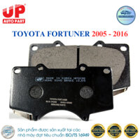 ( Má phanh ) Bố thắng đĩa trước ô tô TOYOTA FORTUNER 2005 - 2016 - UP PARTS CHÍNH HÃNG
