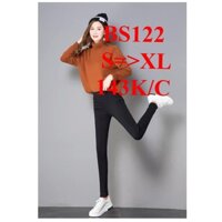 * Mã TD122: Quần legging vải dư xịn  hàng basic. Chất cotton dư mềm mướt, cạp cao lưng chun cực thoải mái.