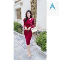 🐨🐖 [Mã V2169] Đầm body nhung cao cấp thiết kế sang trọng _ đến từ thương hiệu DOLCE VIVA COLLECTION (DVC) 🐨🐖