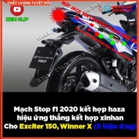 ✅ Mạch Stop f1 2020 kết hợp haza - xinhan Cho Exciter 150, Winner X ( 5 hiệu ứng ) - xem clip ✅