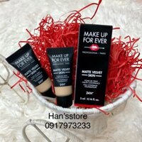 [ Make Up For Ever ]KEM NỀN MATTE VELVET SKIN FULL COVERAGE FOUNDATION MINI 5ML