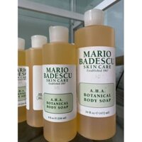 ( Mario Badescu Mỹ) sữa tắm cho da mụn Mario Badescu A.H.A. Botanical Body Soap