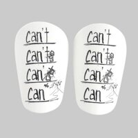 【現貨秒發】 Master Football Shin Guard Temu Sports Training Graffiti Cant Insert Power Strip Shank Protection Shin Protector desa