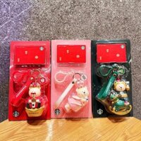 * Mặt Dây chuyền móc khóa làm giàu năm mới, con ngựa xanh, hoa đào, thỏ, gấu, người Quản Lý Cửa Hàng, móc khóa LL