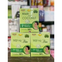 🌴 Mặt Nạ Dừa-  MASK FROM COCONUT 🥥 1 Hộp Có 7 Miếng