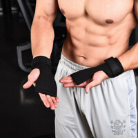 [ Mẫu 3 ] Găng Tay Tập GYM Da Bò , Dây kéo lưng Lifting Straps đa năng hỗ trợ tập Gym, lên xà