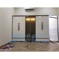 [ MẪU CAO CẤP ] tủ áo quần nhựa cứng ECOPLAST phối cánh nhôm kính cường lực c2mx2m8x55 bao bền đẹp -sang trọng