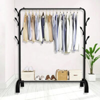 [ Mẫu Hiện Đại ] Kệ Treo Quần Áo, Sào Đồ Treo Quần Áo Thông Minh Có Tầng Để Giày Gọn Gàng