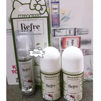 [ Mẫu Mới 2022] Lăn khử mùi chiết xuất từ thiên nhiên (Hương Trà Xanh) - Refre Natural Green Tea