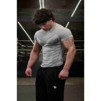 [ Mẫu Mới 2024] Áo Thun Body Ôm Tập Gym, Thể Thao Nam YUONGLA Thun Lạnh Co Giản 4 Chiều - Ken Store