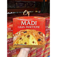 🆕 {MẪU MỚI 2025} [NEW DATE : 08/2025] 🥯🍞🥧🍇 BÁNH MÌ BÔNG LAN NHÂN TRÁI CÂY NHO KHÔ CỦA Ý MADI GRAN PANETTONE 1000G U.S.A
