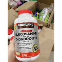 ( Mẫu mới 280v) Viên uống hỗ trợ về xương khớp Glucosamine 1500mg & Chondroitin 1200mg Kirkland Signature