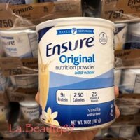 [ Mẫu mới 397g Date 2022 ] Sữa bột Ensure Mỹ Original Nutrition Powder 400g