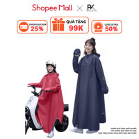 ( Mẫu Mới ) Áo mưa đi xe máy có kính chắn nước phong cách Nhật Bản mới cao cấp tiện dụng an toàn.