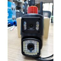 ( MẪU MỚI ) CAMERA YOOSEE F36D Pro 2 MẮT 2 MÀN HÌNH ĐỘC LẬP 12MP (6MP + 6MP), Báo động cực to