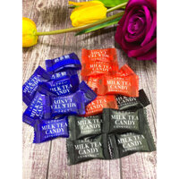 [ Mẫu mới ] Combo 1000g Kẹo trà sữa viên ngậm vị trà đen - Matcha- Ô long món kẹo mới thơm ngon lạ miệng