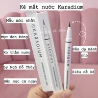 [ MẪU MỚI ] Dạ Kẻ Mắt Nước Karadium Vỏ Trắng - Đầu Bút Mảnh Dễ Kẻ