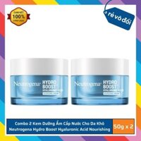 [ Mẫu Mới ] Kem Dưỡng Ẩm Cấp Nước Cho Da Khô Neutrogena Hydro Boost Hyaluronic Acid Nourishing Cream 50g